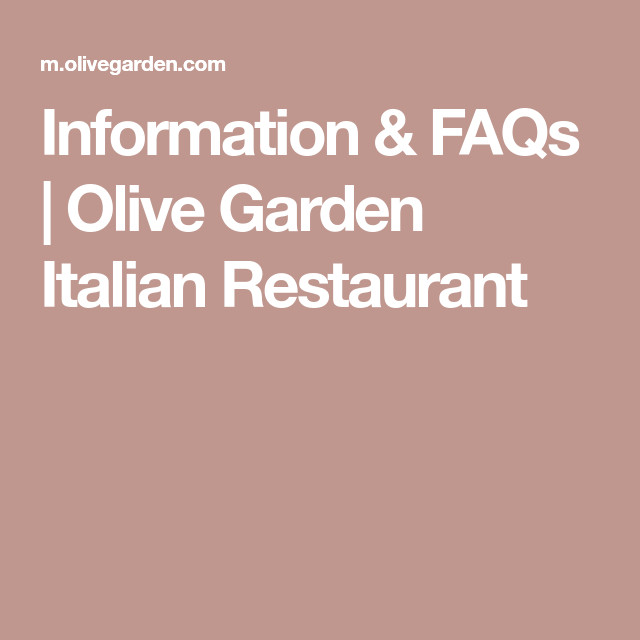 Olive Garden Christmas Hours
 Information & FAQs