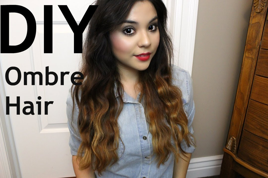 Ombre Hair DIY
 DIY Ombre Hair for Dark Hair