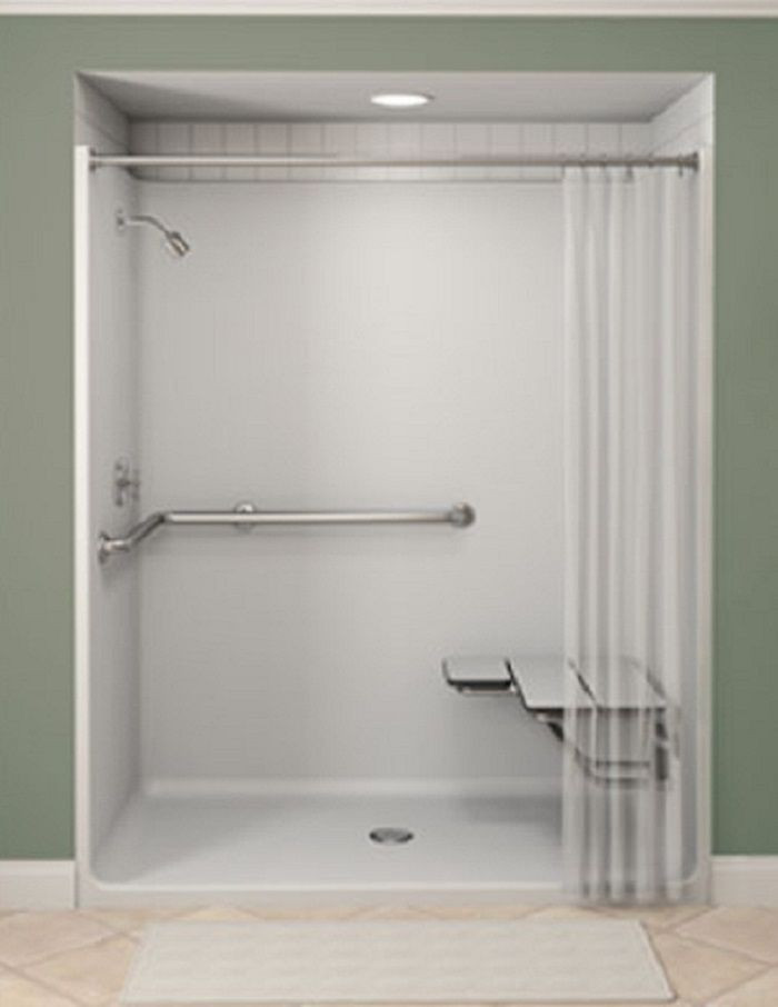 One Piece Bathroom Shower
 10 best Rebath Walk in Showers images on Pinterest