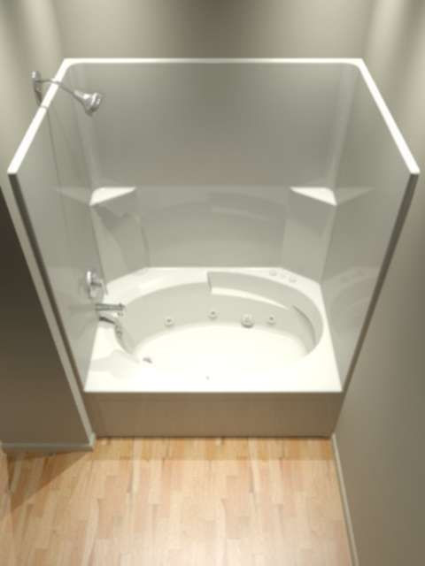 One Piece Bathroom Shower
 e Piece Tub and Shower Units