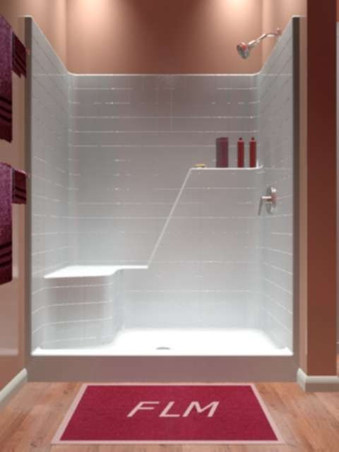 One Piece Bathroom Shower
 Shower ly e Piece