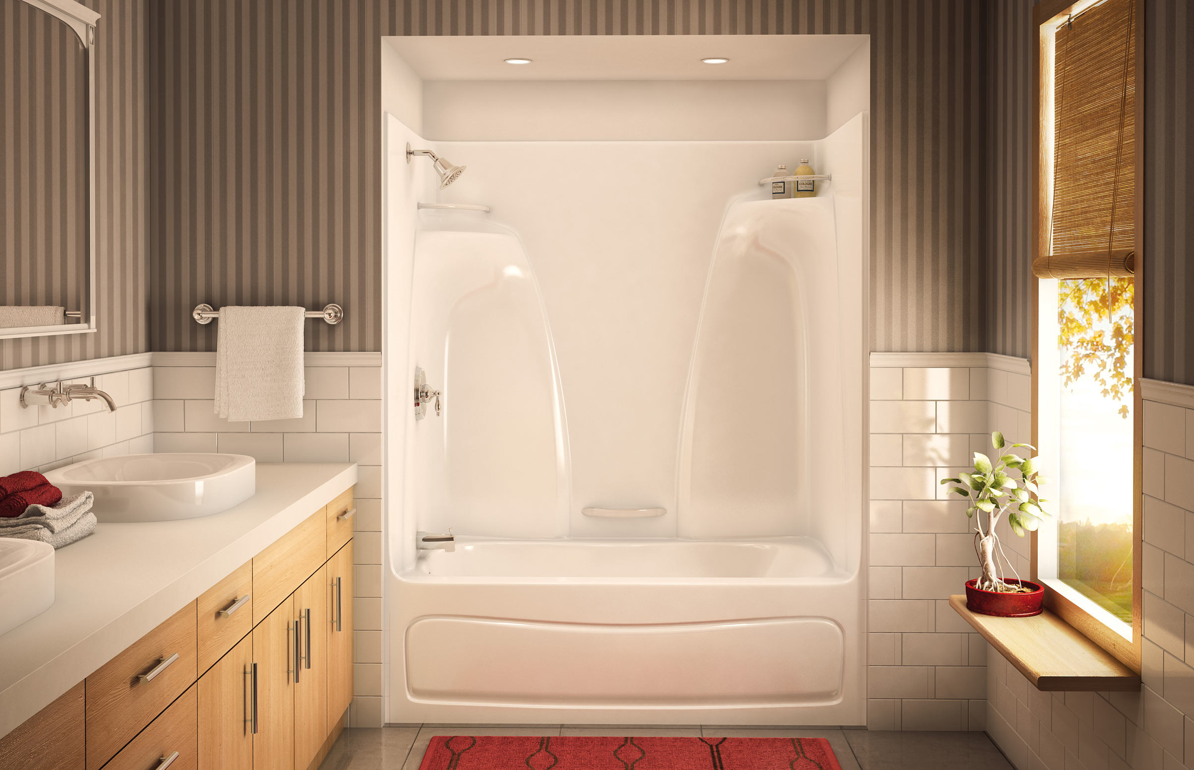 One Piece Bathroom Shower
 Bathroom Nice Maax Shower For Your Modern Bathroom Design