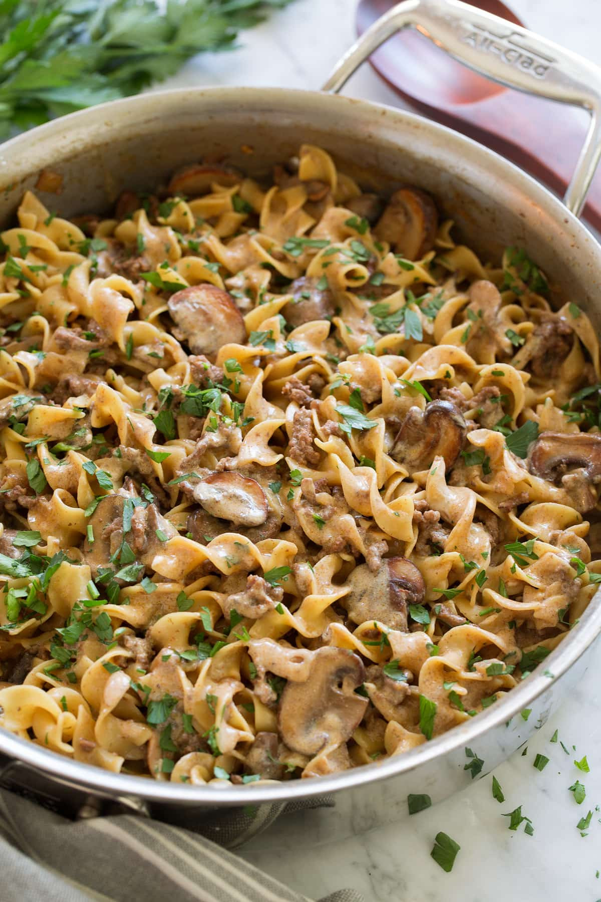 One Pot Ground Beef Recipe
 Beef Stroganoff Easy e Pot Recipe