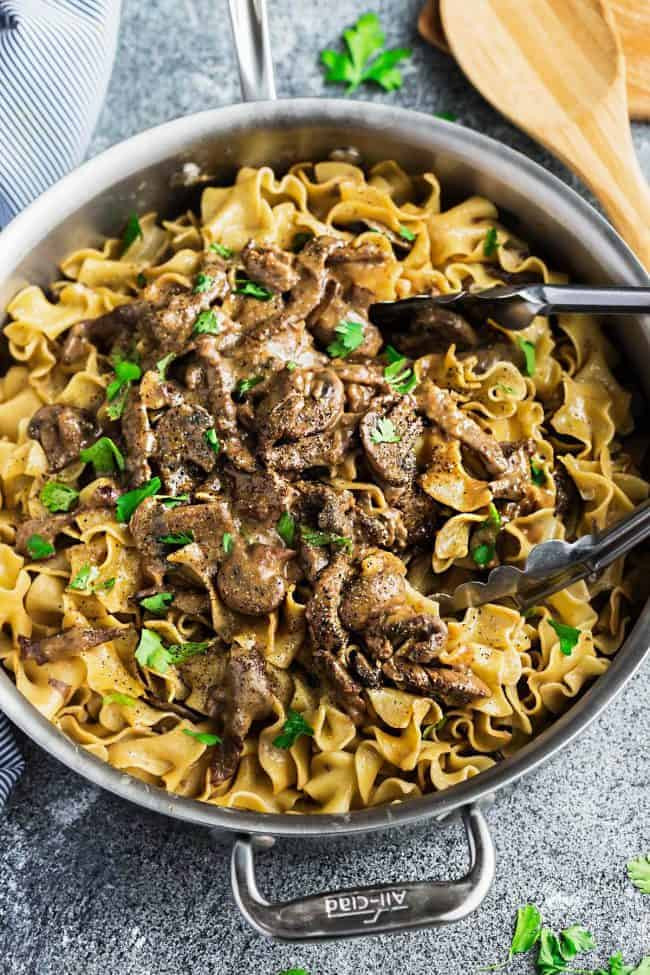 One Pot Ground Beef Recipe
 e Pot Beef Stroganoff