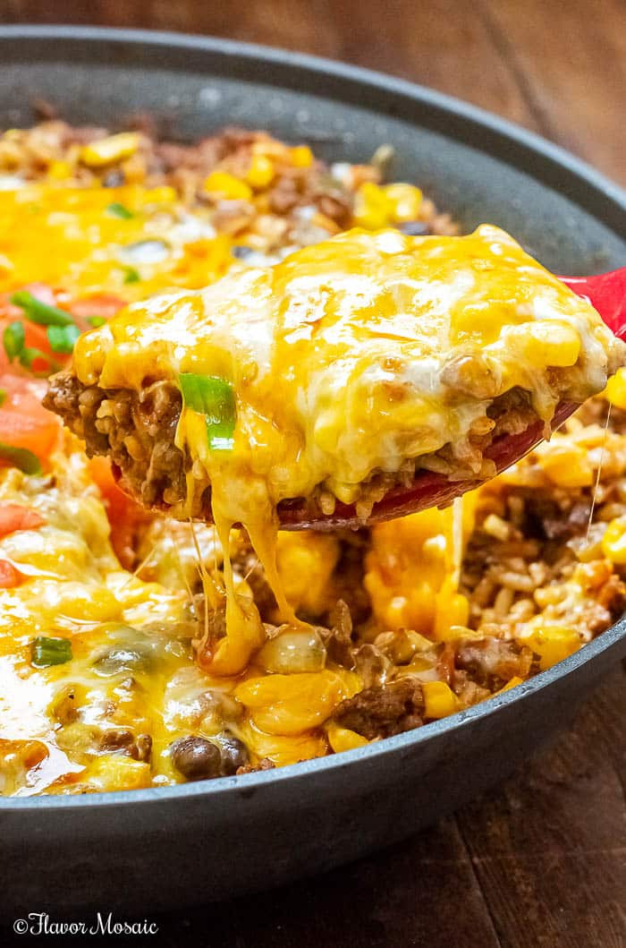 One Pot Mexican Beef And Rice Casserole
 Mexican Beef And Rice Casserole Flavor Mosaic