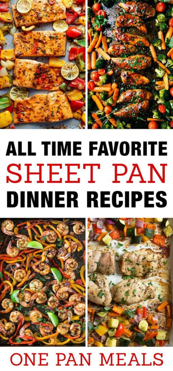 One Sheet Pan Dinners
 Favorite Sheet Pan Dinner Recipes