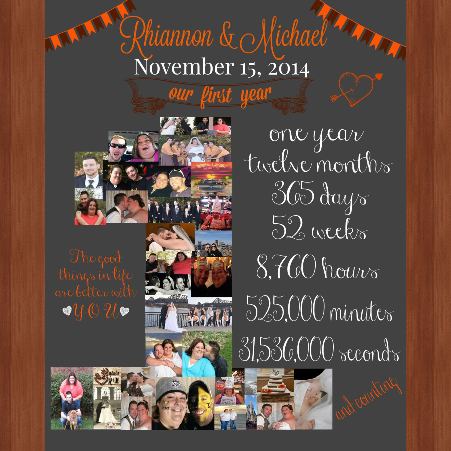 One Year Anniversary Gift Ideas
 e Year Anniversary File Our First Year Anniversary