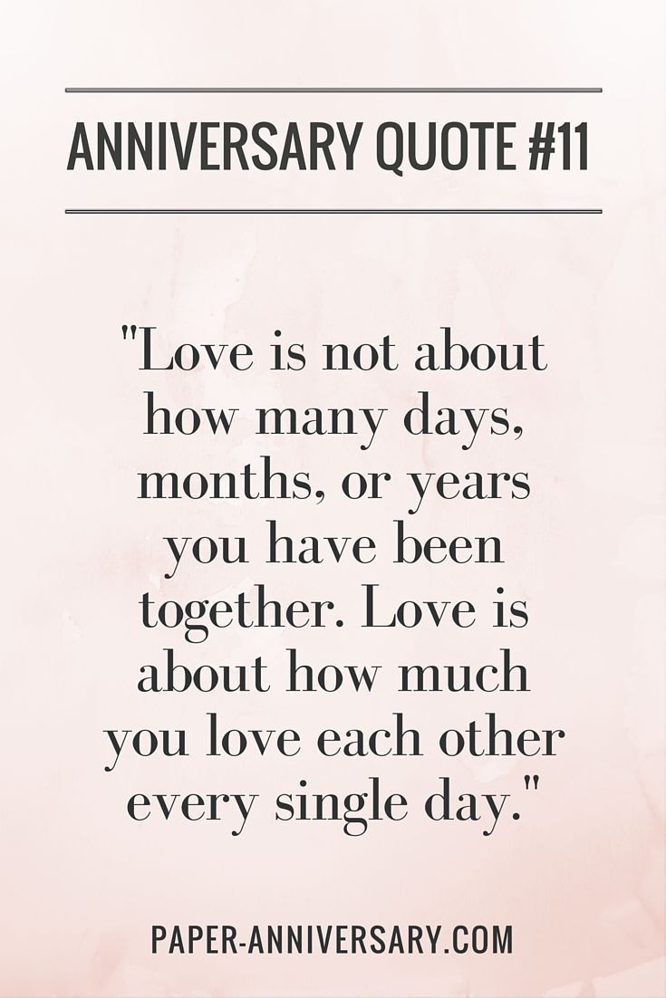 One Year Anniversary Quotes For Her
 20 Perfect Anniversary Quotes for Him