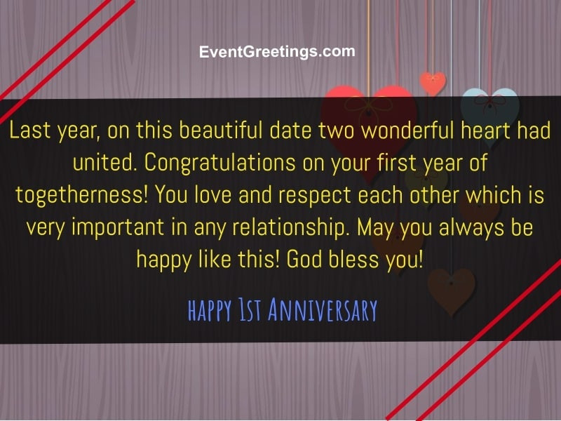 One Year Wedding Anniversary Quotes
 35 Best Happy 1 Year Anniversary Quotes And