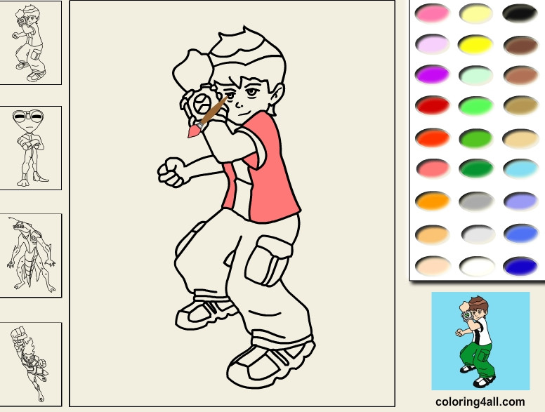 Online Coloring For Kids
 5 Free line Coloring Website For Kids