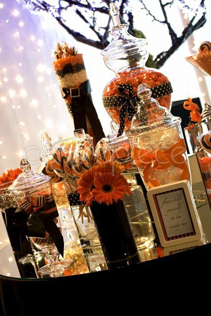 Orange And Black Graduation Party Ideas
 17 best images about Orange and Black Graduation on