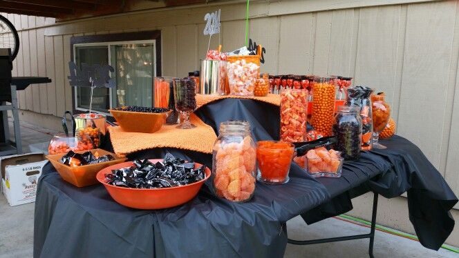 Orange And Black Graduation Party Ideas
 High School Graduation party ideas Orange and black