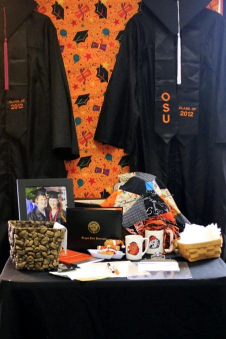 Orange And Black Graduation Party Ideas
 College Graduation Party Ideas