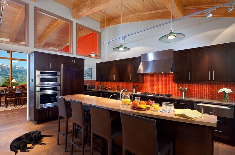 Orange Backsplash Kitchen
 Kitchen Backsplash Ideas A Splattering The Most