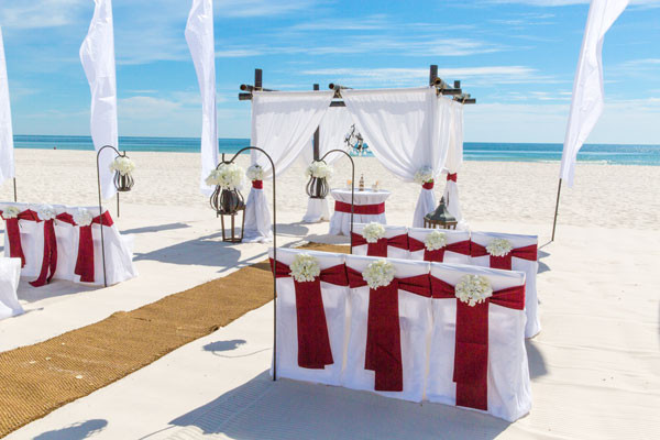 Orange Beach Weddings
 Alabama Beach Wedding and Reception Planner