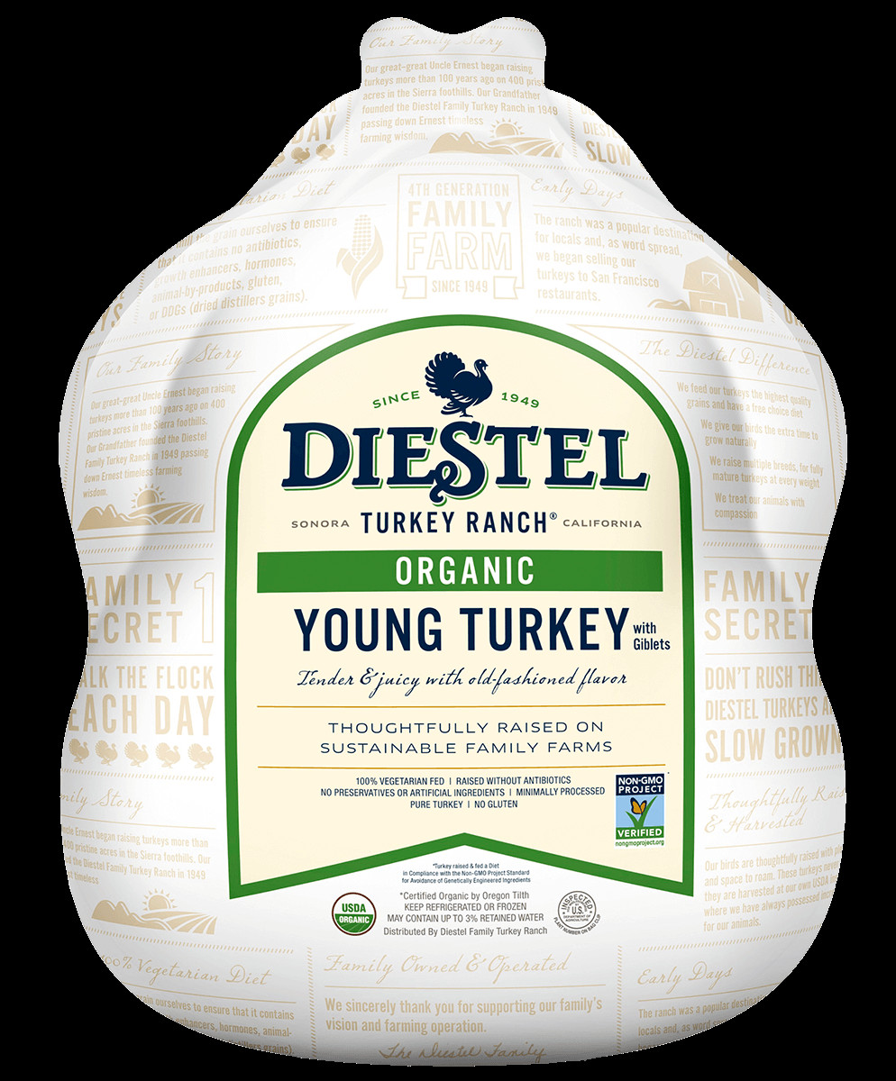 Organic Whole Turkey
 Original Whole Turkey Diestel Family Ranch