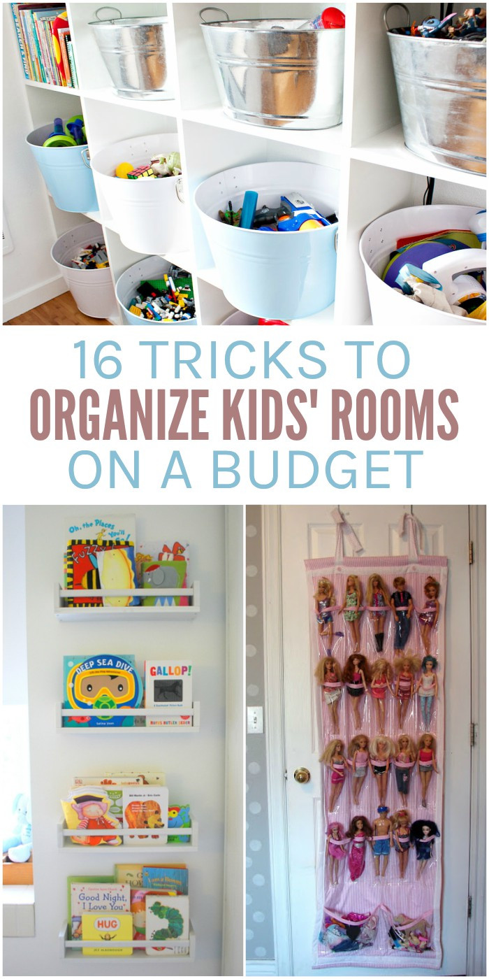 Organize Kids Room
 16 Tricks to Organize Kid Rooms on a Bud
