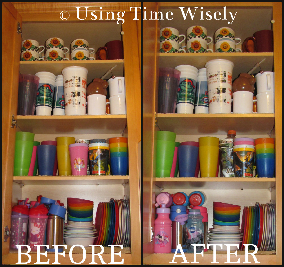 Organize Kitchen Cabinets
 Organizing Archives • Using Time Wisely