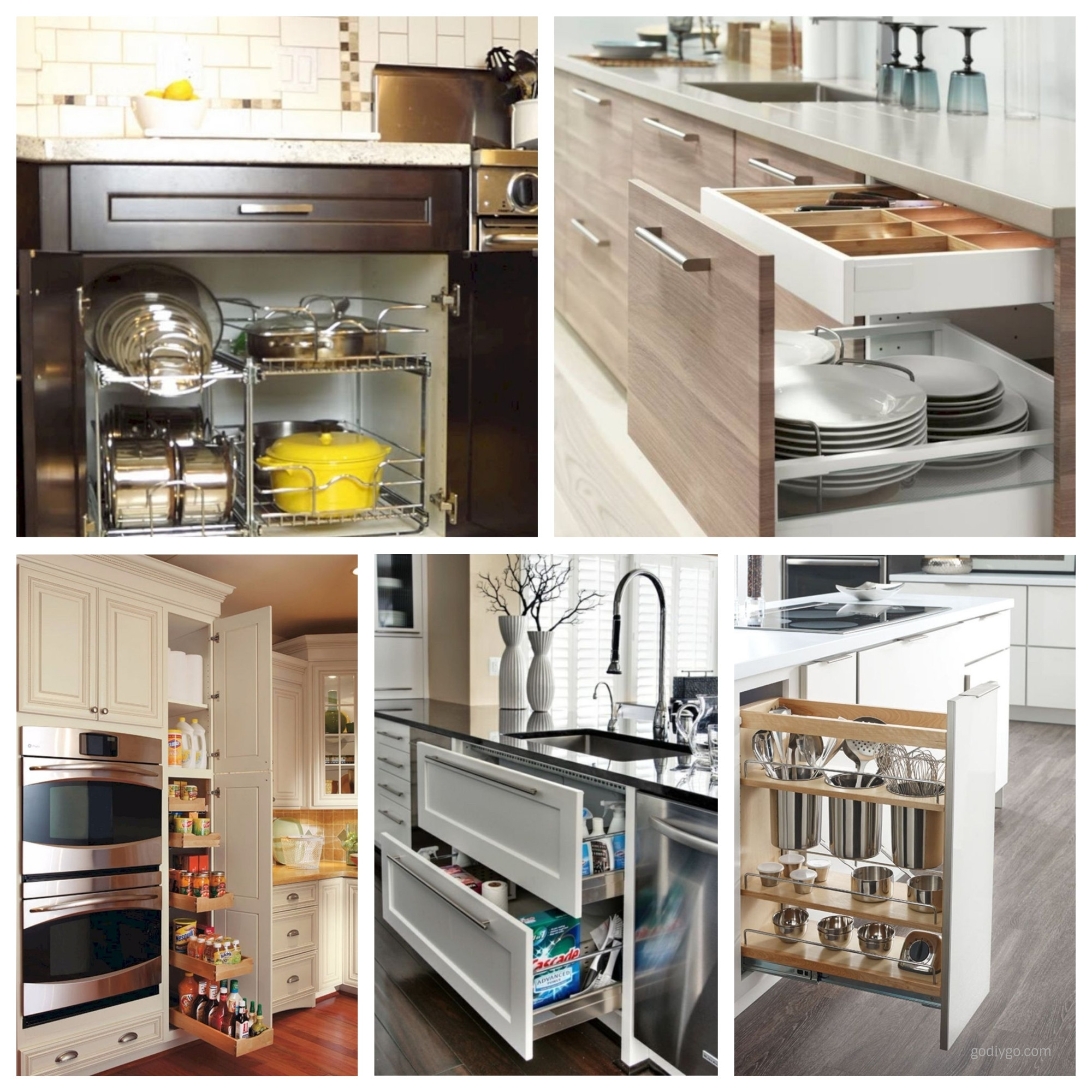 Organize Kitchen Cabinets
 44 Smart Kitchen Cabinet Organization Ideas GODIYGO