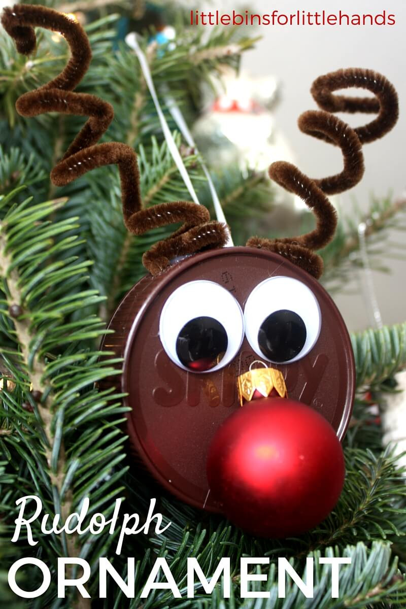 Ornament Crafts For Kids
 Easy Reindeer Ornament Craft