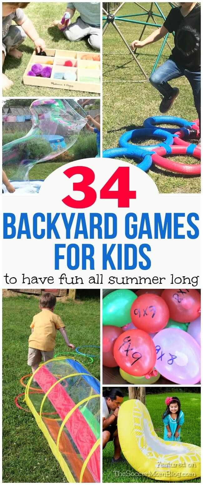 Outdoor Activities For Kids
 34 Outdoor Games for Kids to Keep Em Busy All Summer Long