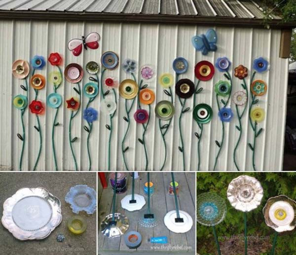 Outdoor Art Projects
 Truly Easy and Low bud DIY Garden Art Flowers Amazing