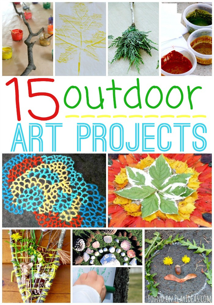 Outdoor Art Projects
 15 Outdoor Art Projects For Kids – Page 13