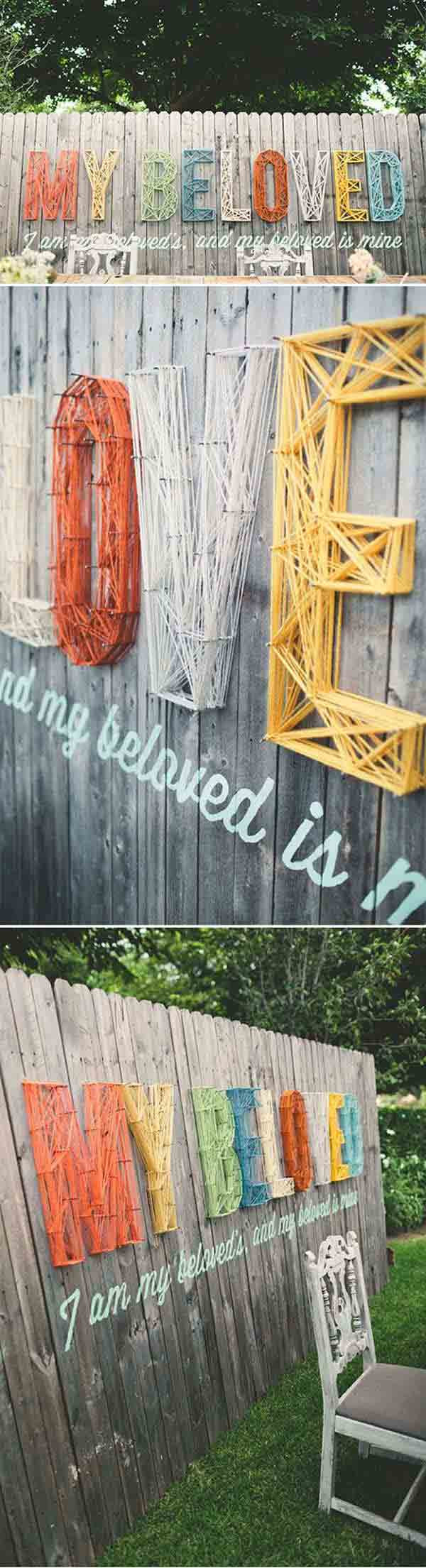 Outdoor Art Projects
 34 Easy and Cheap DIY Art Projects To Dress Up Your Garden