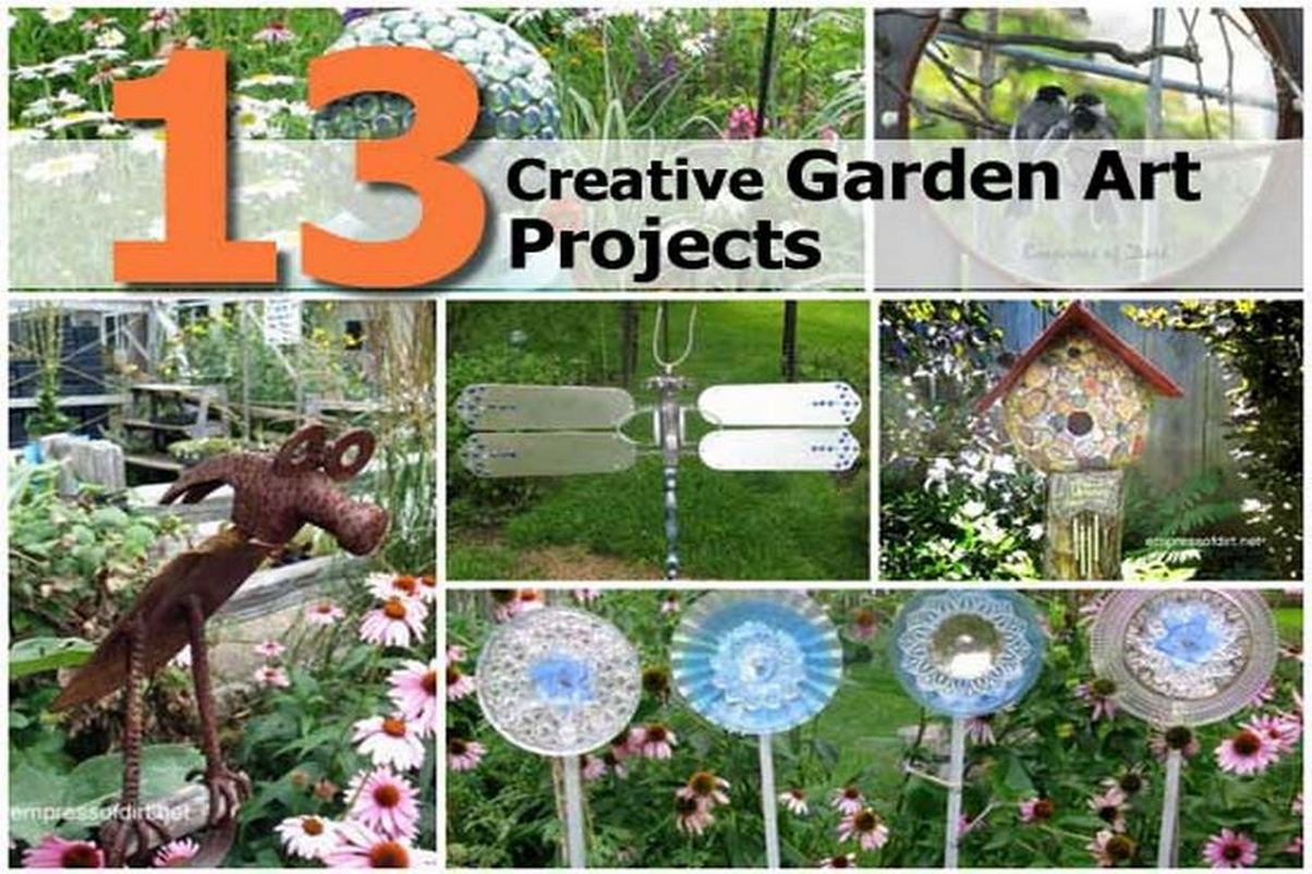 Outdoor Art Projects
 13 Creative Garden Art Projects