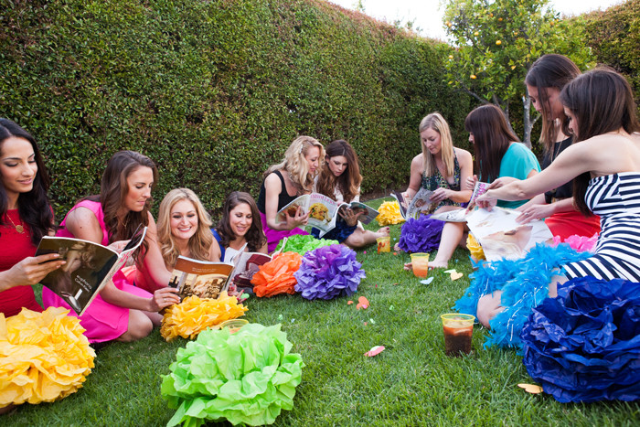 Outdoor Bachelorette Party Ideas
 Colorful Outdoor Bachelorette Party TrueBlu
