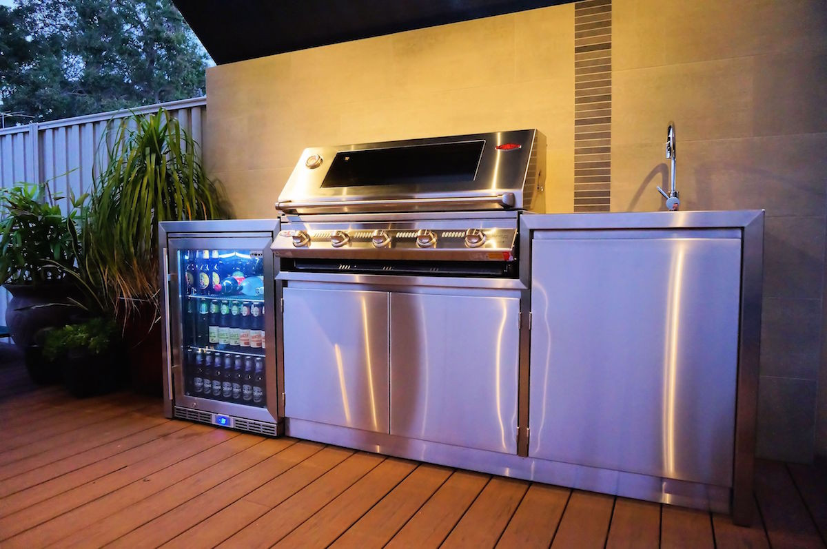 Outdoor Barbecue Kitchen
 Outdoor Kitchens Stainless Steel BBQs & Alfresco Areas
