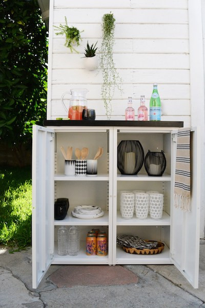 Outdoor Cabinet DIY
 19 Bodacious Backyard Storage Ideas Tips & Hacks You Need