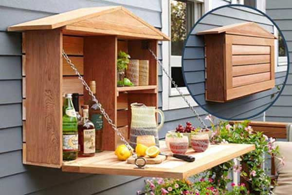 Outdoor Cabinet DIY
 24 Ingenious and Practical DIY Yard Storage Solutions