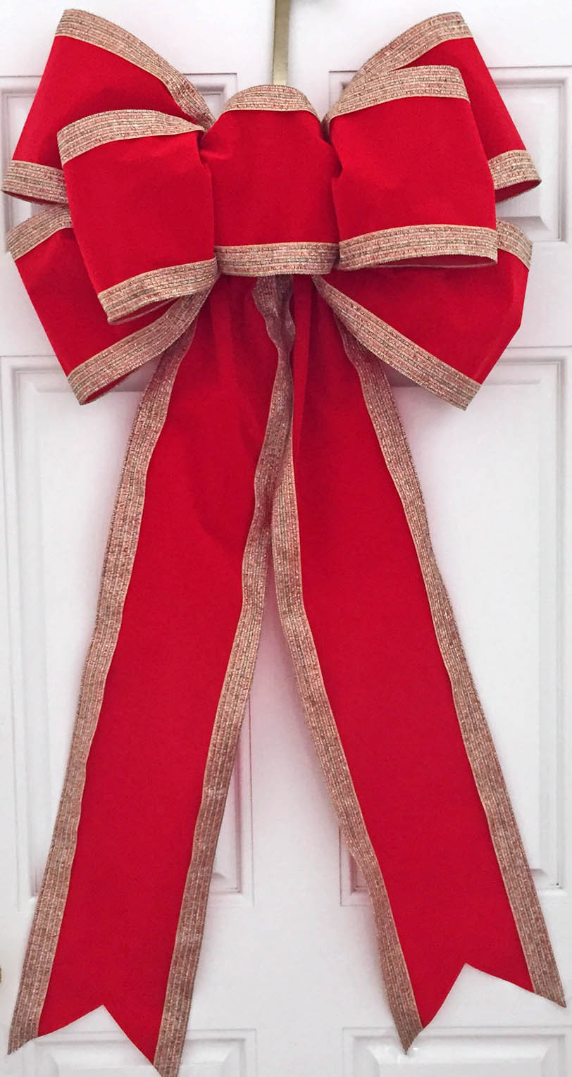 Outdoor Christmas Ribbon
 Decorative Bows Karaboo Ribbons