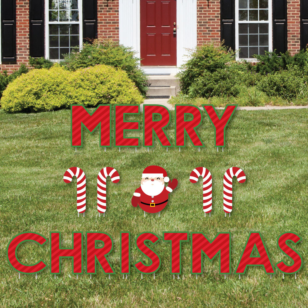 Outdoor Christmas Signs
 Merry Christmas Yard Sign Outdoor Lawn Decorations