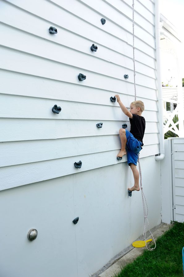 Outdoor Climbing Wall DIY
 10 Amazing DIY Outdoor Projects for Kids Reliable Remodeler