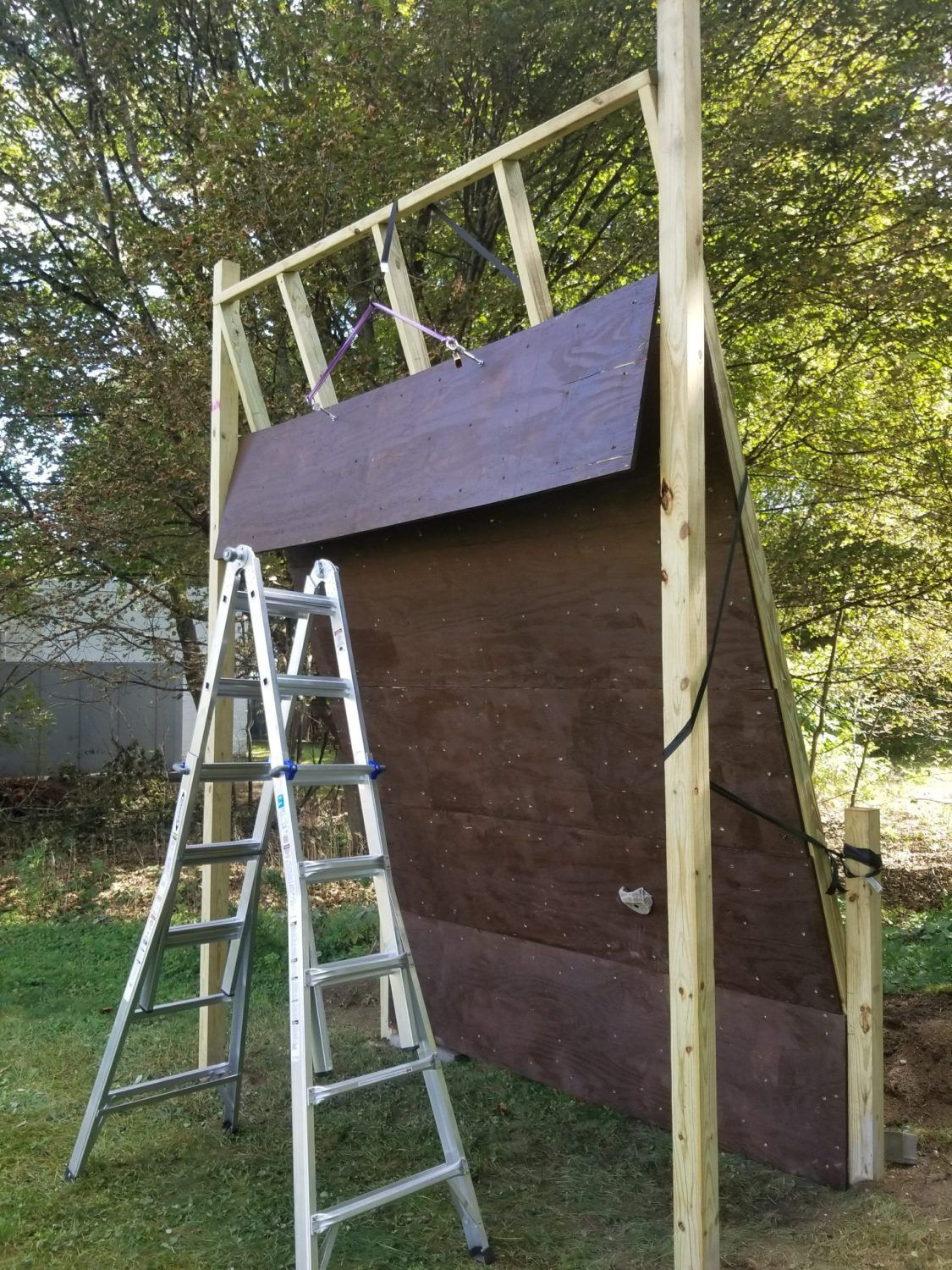 Outdoor Climbing Wall DIY
 Tutorial How I Built My Woody – DIY Outdoor Rock Climbing