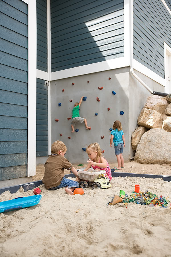 Outdoor Climbing Wall DIY
 5 Ways to Make Your Backyard More Fun