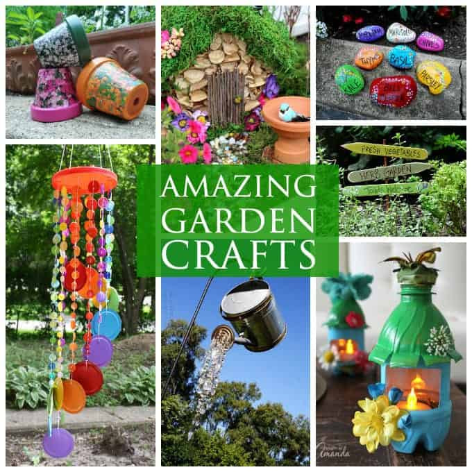 Outdoor Craft Ideas
 Garden Crafts 26 garden craft ideas you can make