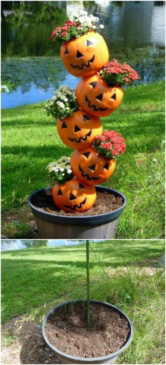 Outdoor Craft Ideas
 20 DIY Outdoor Fall Decorations That ll Beautify Your Lawn