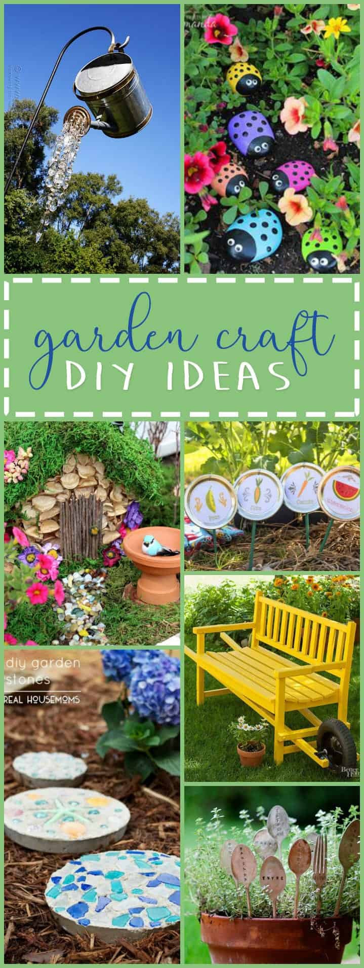 Outdoor Craft Ideas
 DIY Garden Crafts 24 beautiful garden crafts for every age