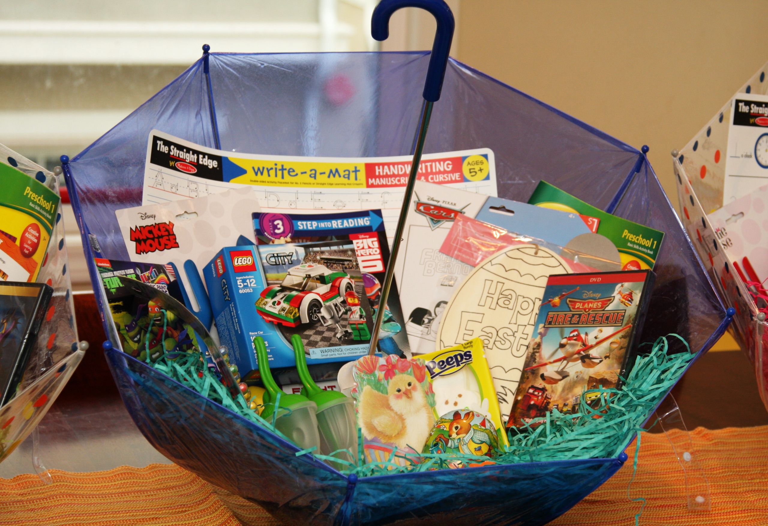 Outdoor Gift Ideas For Boys
 Make Your Own Umbrella Easter Baskets non candy centered