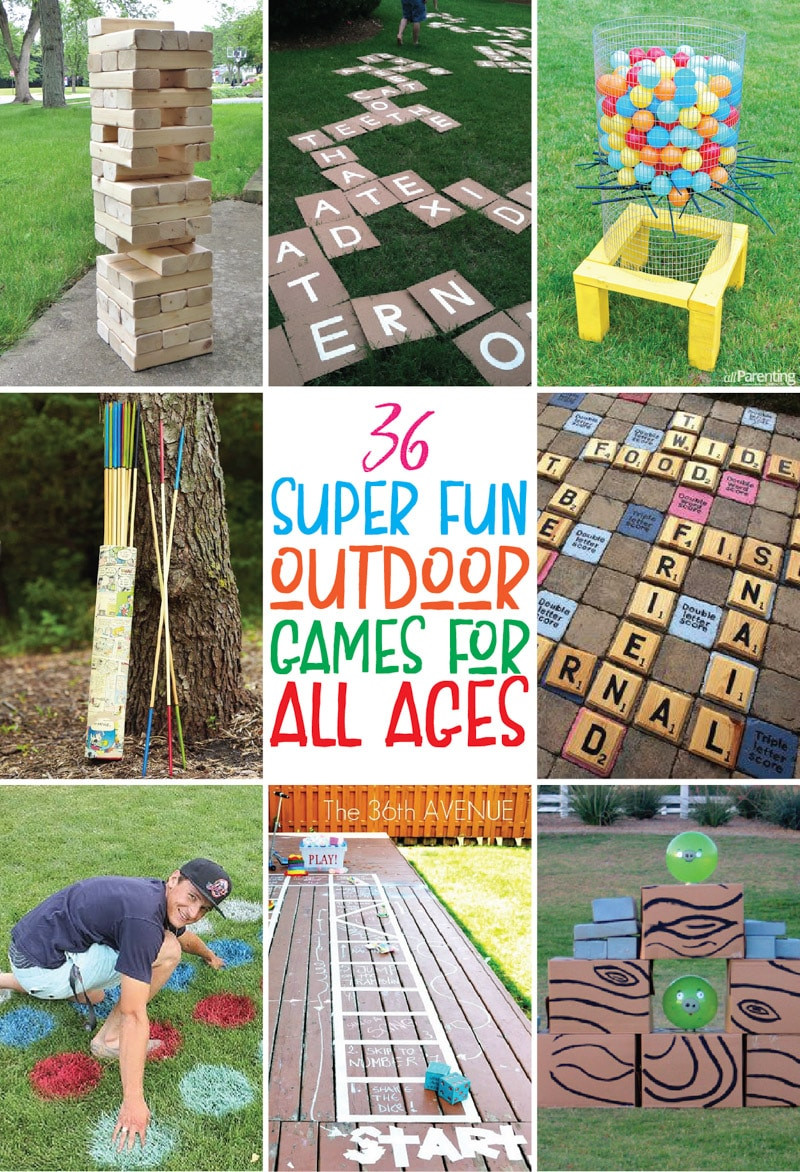 Outdoor Kids Games
 36 of the Most Fun Outdoor Games for All Ages Play Party