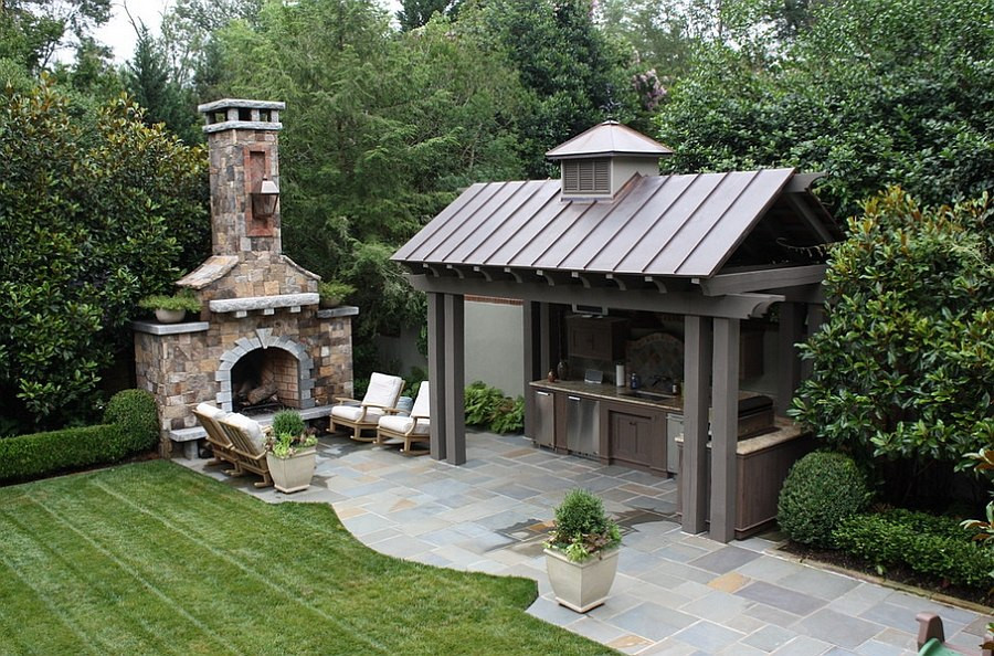 Outdoor Kitchen And Fireplace
 Designing the Perfect Outdoor Kitchen