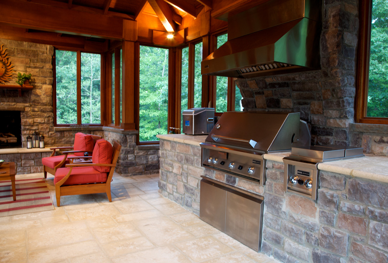 Outdoor Kitchen And Fireplace
 Outdoor Kitchen Design Essentials