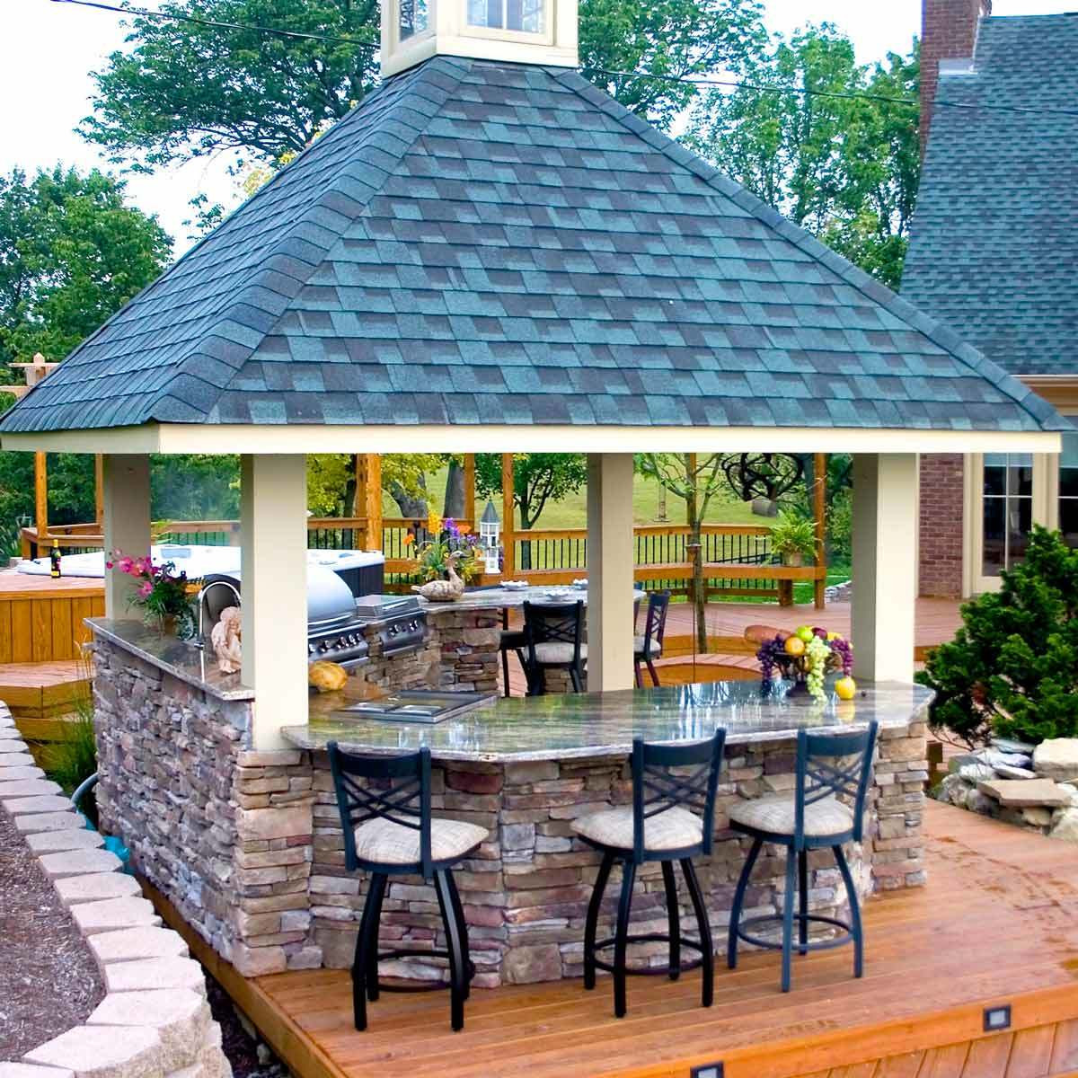Outdoor Kitchen Bar
 10 Inspiring Outdoor Bar Ideas — The Family Handyman