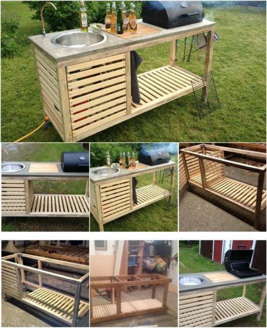 Outdoor Kitchen Cabinets DIY
 15 Amazing DIY Outdoor Kitchen Plans You Can Build A