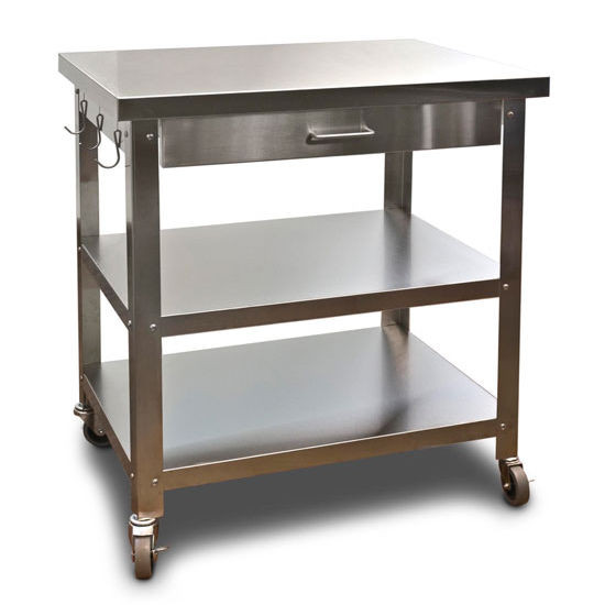 Outdoor Kitchen Cart
 Kitchen Islands Danver mercial Mobile Kitchen Carts