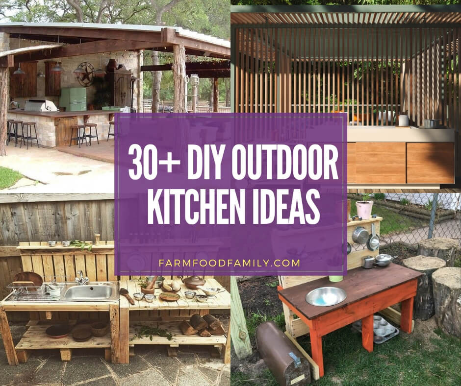 Outdoor Kitchen Designs DIY
 31 Stunning Outdoor Kitchen Ideas & Designs With