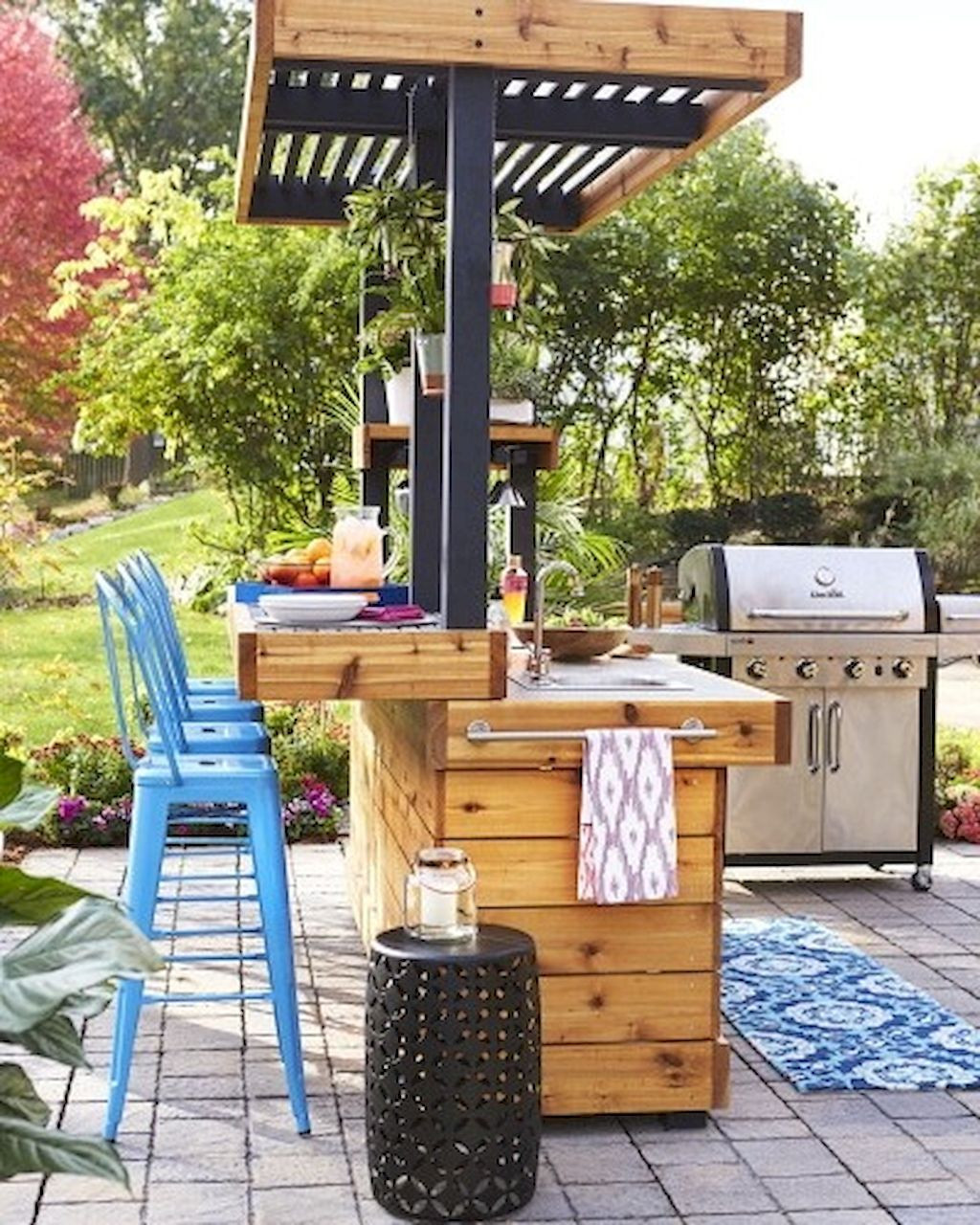 Outdoor Kitchen Designs DIY
 47 Incredible Outdoor Kitchen Design Ideas on Backyard